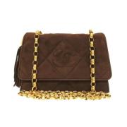 Pre-owned Suede chanel-bags