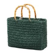 Luna - Rafia Shopper Bag