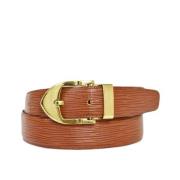 Pre-owned Leather belts