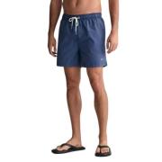 Blå Gant Hawaii Swim Shorts Shorts