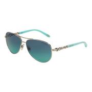 Silver/Blue Shaded Sunglasses Infinity TF 3049B