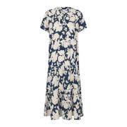 Navy Blomsterkjole Freddyll 24202-3072