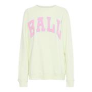 Sitron Curd Brodert Sweatshirt