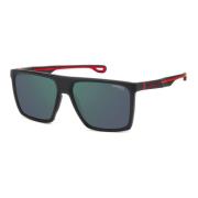 Stilige solbriller i Mt Black Red/Green