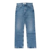 Straight Cut Bomull Jeans Ss22