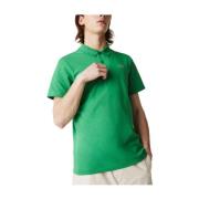 Grønn Bomull Polo Skjorte