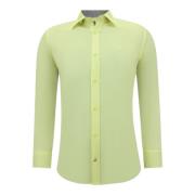 Pen Stilig Skjorte - Slim Fit Bluse Stretch