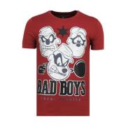 Beagle Boys Rhinestones - Morsom T-skjorte for menn - 6319B