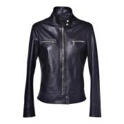 Jacket in black nappa leather