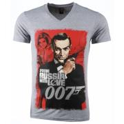 James Bond Fra Russland 007 - Herre T-Skjorte - 54001G