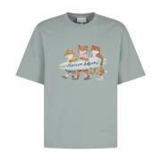 Surfing Foxes T-skjorte