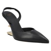 Leather heels