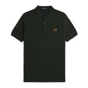 Slim Fit Plain Polo Night Green