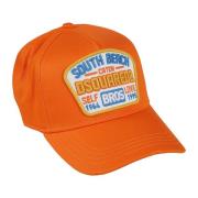 Oransje Patch Baseball Caps