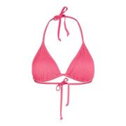 Luksus Bikini Top - Hot Pink
