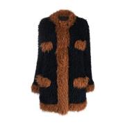 Vendbar Puffer & Faux Fur Jakke