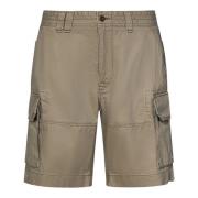 Beige Cargo Shorts Ss24