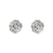 Pre-owned White Gold earrings