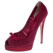 Pre-owned Rode sateng Casadei haeler