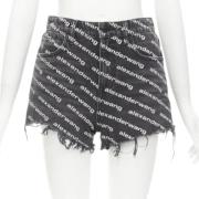 Pre-owned Svart denim Alexander Wang shorts