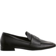 Sorte Loafers for Kvinner