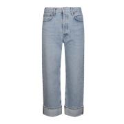 Stilige Cropped Jeans for Kvinner