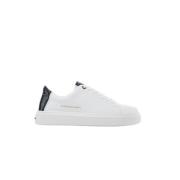 London Man White Black Sneakers