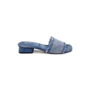 Denim Hæle Mules