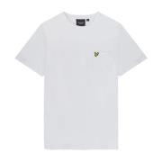 Hvit Lomme T-skjorte Vår/Sommer 2024