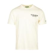 Klassisk Bomull T-skjorte Hvit
