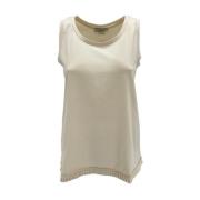 Madonna Hals Bomull Tank Top