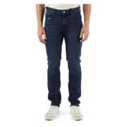 Straight Fit Jeans Fem Lommer Denton