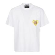 Hvit Heart Couture T-Skjorte