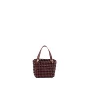 Marsala Knots Clutch Bag Eco-Stoff