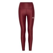 Stilig Sport Leggings Bordeaux