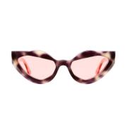 Cat-Eye Solbriller Maske Y8 Rosa