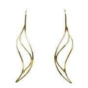 Pre-owned Yellow Gold earrings