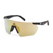 Matte Black/Light Brown Sunglasses Sp0065