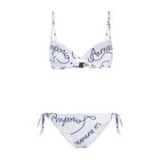 Logomania-print Bikini Sett