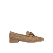 Studded Women's Flat Moccasin