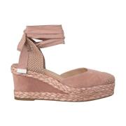 Flettet Skinnkile Sandal