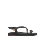 Glitter Sole Flat Sandal