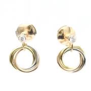 Pre-owned White Gold earrings
