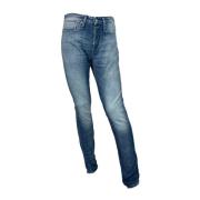 Slim Fit Razor Jeans Mid Blue