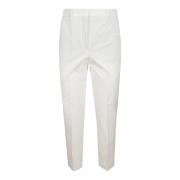 Hvit Galene Moderne Bukser