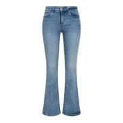 Koboltblå Bootcut Jeans