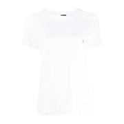 Hvit Casual T-skjorte for kvinner