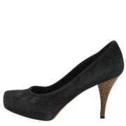 Pre-owned Suede heels