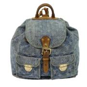 Pre-owned Denim backpacks