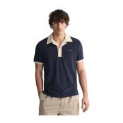 Marine Terry Towelling Polo Shirt